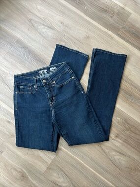 Vintage Y2K Levi’s signature totally shaping Dark Blue Bootcut Women Jeans